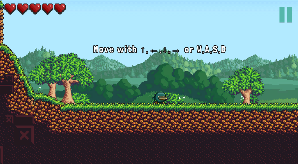 Eryveth Screenshot - Movement tutorial